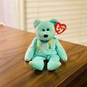 Ty Beanie Baby Ariel Bear - Never Played With